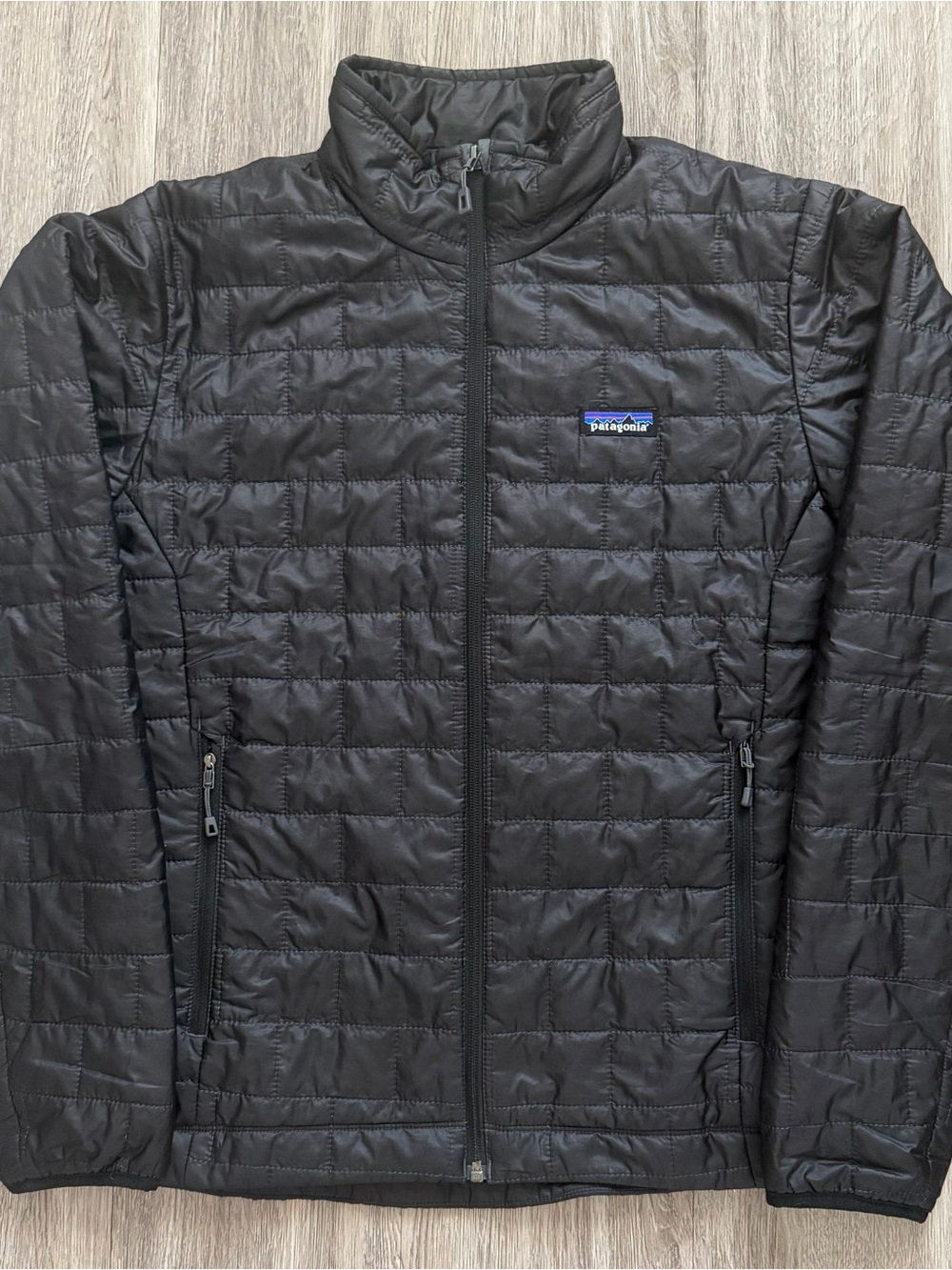 Patagonia Nano Puff Jacket Mens Small (Womens Medium) Black Puffer Jacket Coat